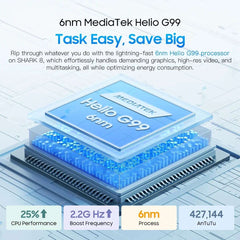 Blackview SHARK 8 Machine Android 13 8GB 128GB/256GB G99 6.78'' 120Hz 2.4K Display 64MP Camera Blackview SHARK 8 Machine Android 13 8GB 128GB/256GB G99 6.78'' 120Hz 2.4K Display 64MP Camera