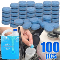 All-Season Windshield Washer Effervescent Tablet (Solid Concentrate) Shellac-Free Formula All-Season Windshield Washer Effervescent Tablet (Solid Concentrate) Shellac-Free Formula
