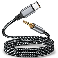 1m 1.5m 2m USB Type C To 3.5Mm Jack AUX Cable DAC USB-C Audio Adapter for Phone Headphones Car HIFI Stereo Sound Audio Connector 1m 1.5m 2m USB Type C To 3.5Mm Jack AUX Cable DAC USB-C Audio Adapter for Phone Headphones Car HIFI Stereo Sound Audio Connector