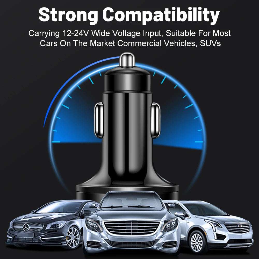 100W 6 Ports Car Charger Fast Charging PD QC3.0 USB C Car Phone Charger Type C Adapter in Car For iPhone Samsung Huawei Xiaomi 100W 6 Ports Car Charger Fast Charging PD QC3.0 USB C Car Phone Charger Type C Adapter in Car For iPhone Samsung Huawei Xiaomi