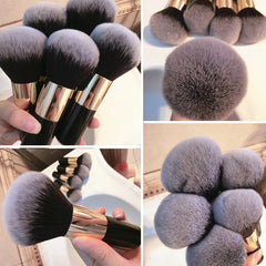 1Pcs Big Size Makeup Brushes Foundation Powder Face Blush Brush Soft Face Brush Large Cosmetics Soft Foundation Make Up Tools 1Pcs Big Size Makeup Brushes Foundation Powder Face Blush Brush Soft Face Brush Large Cosmetics Soft Foundation Make Up Tools