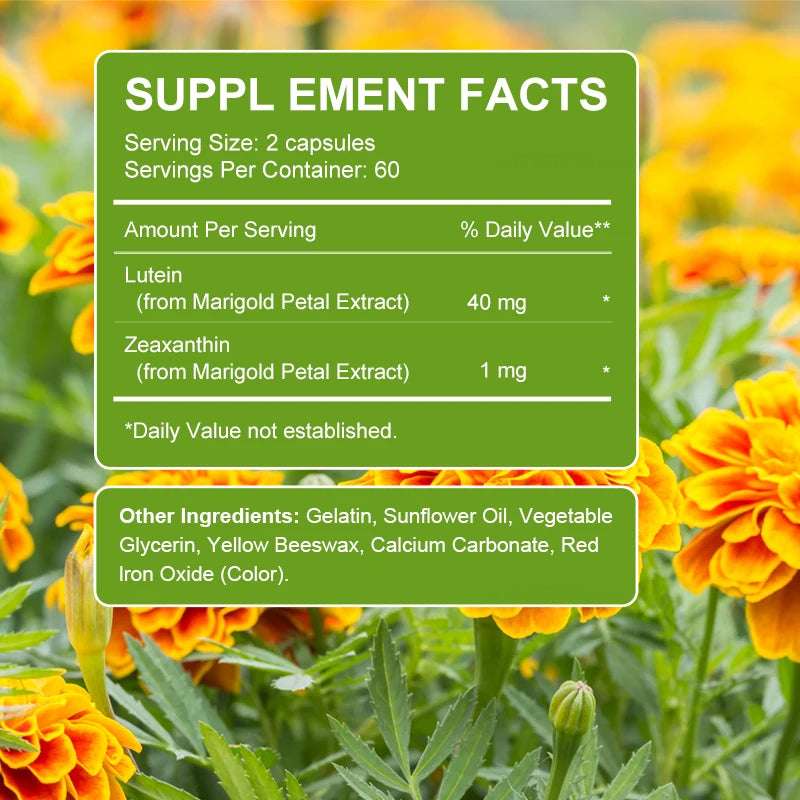 Alxfresh Lutein 40 mg With Zeaxanthin Health Supplements and Eyes Vitamins Supports Eye Strain Dry Eyes and Vision Health Alxfresh Lutein 40 mg With Zeaxanthin Health Supplements and Eyes Vitamins Supports Eye Strain Dry Eyes and Vision Health