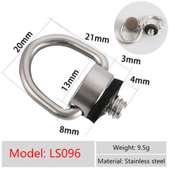 1/4 Strap Screw D Ring Camera Screw Mount 1/4 Inch Quick Release Plate Screw Adapter For The Camera Photography Accessories 1/4 Strap Screw D Ring Camera Screw Mount 1/4 Inch Quick Release Plate Screw Adapter For The Camera Photography Accessories