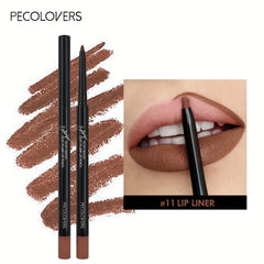 1PC Nude Brown Lip Liner Pencil 12 Color Red Contour Tint Labial Makeup Waterproof Matte Lipstick Pen Lip Contouring Cosmetic 1PC Nude Brown Lip Liner Pencil 12 Color Red Contour Tint Labial Makeup Waterproof Matte Lipstick Pen Lip Contouring Cosmetic