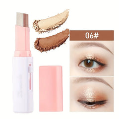 2 In 1 Pearly Highlighter Eyeshadow Stick Makeup Waterproof Long Lasting Glitter Eyeshadow Eyeliner Stick Eyes Makeup Cosmetics 2 In 1 Pearly Highlighter Eyeshadow Stick Makeup Waterproof Long Lasting Glitter Eyeshadow Eyeliner Stick Eyes Makeup Cosmetics