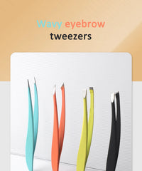 1-4 pcs Colorful New Arrival Professional Stainless Steel Tweezer Eyebrow Face Nose Hair Clip Remover Tool Banana Clip 1-4 pcs Colorful New Arrival Professional Stainless Steel Tweezer Eyebrow Face Nose Hair Clip Remover Tool Banana Clip