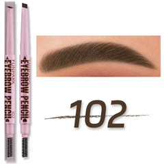 2 in1 Eyebrow pencil professional Cosmetics makeup for women 5 Colors Waterproof Eyebrow Tattoo brush Long Lasting eyebrow pen 2 in1 Eyebrow pencil professional Cosmetics makeup for women 5 Colors Waterproof Eyebrow Tattoo brush Long Lasting eyebrow pen