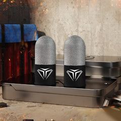 2 Pcs Mobile Game Fingertip Gloves Sweatproof Anti-slip Touch Screen Finger Sleeve Breathable Gaming Fingertip Cover For Gamer 2 Pcs Mobile Game Fingertip Gloves Sweatproof Anti-slip Touch Screen Finger Sleeve Breathable Gaming Fingertip Cover For Gamer