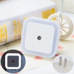 Wireless LED Night Light Sensor Lighting Mini EU/US Plug Night Lights For Children Room Bedroom Living Room Decoration Lighting Wireless LED Night Light Sensor Lighting Mini EU/US Plug Night Lights For Children Room Bedroom Living Room Decoration Lighting