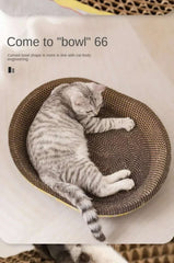 Cat Scratching Board Protect Furniture Grinding Claw Toys Oval Corrugated Paper Wear-resistant Cat Nest Cat Accessories Cat Scratching Board Protect Furniture Grinding Claw Toys Oval Corrugated Paper Wear-resistant Cat Nest Cat Accessories