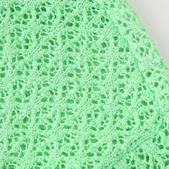 Women Fashion New Short Sleeve Jacquard Mesh Loose Polo Collar Sweater Pullover Tops Chic Female Knit Sweaters Mujer Women Fashion New Short Sleeve Jacquard Mesh Loose Polo Collar Sweater Pullover Tops Chic Female Knit Sweaters Mujer