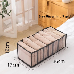 1pc Underwear Drawer Organizer Storage Box Foldable Closet Organizers Drawer Divider Storage Boxes For Underpants Socks Bra 1pc Underwear Drawer Organizer Storage Box Foldable Closet Organizers Drawer Divider Storage Boxes For Underpants Socks Bra