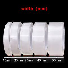 1/3/5m Nano Tape Double-Sided Adhesive Tape Traceless Waterproof Tape For Bathroom Kitchen Sink Tap Gel Sticker 1/3/5m Nano Tape Double-Sided Adhesive Tape Traceless Waterproof Tape For Bathroom Kitchen Sink Tap Gel Sticker