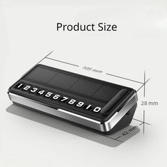 1PC Solar Car Phone Number Plate Led Lighting Temporary Parking Card Hidden Plates Car Park Stop Multiple Number Parking Gadgets 1PC Solar Car Phone Number Plate Led Lighting Temporary Parking Card Hidden Plates Car Park Stop Multiple Number Parking Gadgets