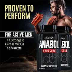 Anabol Hardcore Supplement - Helps Build Lean, Firm, High-quality Muscle,Promoting Muscle Growth,Recovery & Strength Enhancement Anabol Hardcore Supplement - Helps Build Lean, Firm, High-quality Muscle,Promoting Muscle Growth,Recovery & Strength Enhancement