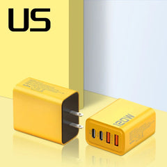 120W Fast Charging 4 Ports Mobile Phone Charger QC3.0 USB Type C Chargers Dual PD Wall Adapter EU/US/UK Plug for iPhone15 Xiaomi 120W Fast Charging 4 Ports Mobile Phone Charger QC3.0 USB Type C Chargers Dual PD Wall Adapter EU/US/UK Plug for iPhone15 Xiaomi