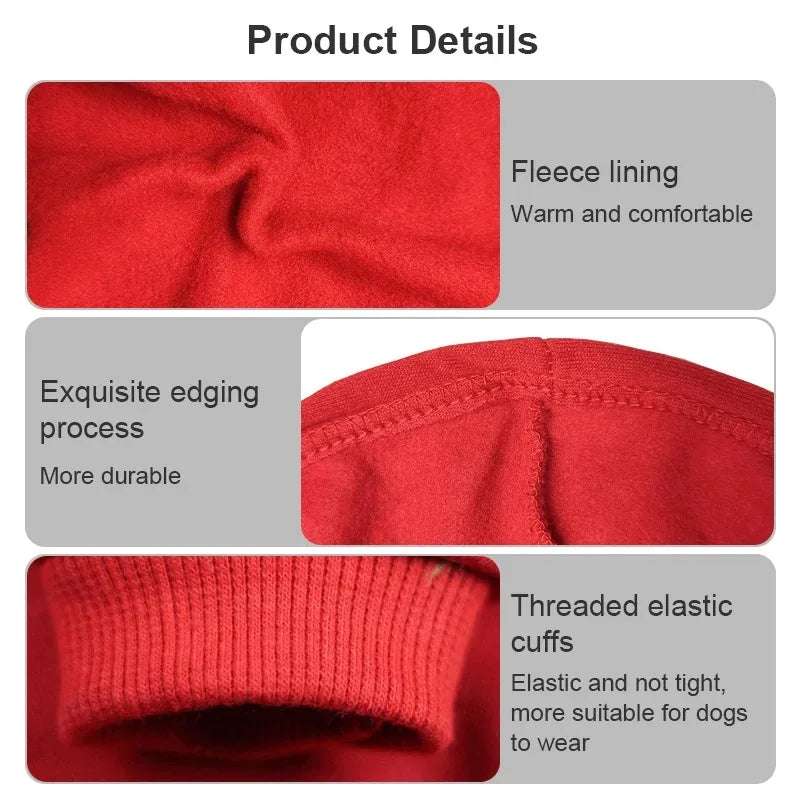 Autumn Winter Warm Dog Clothes Adidog Dog Hoodies Pet Warm Coat for Medium Large Dog Jacket Sweater Puppy French Bulldog Clothes Autumn Winter Warm Dog Clothes Adidog Dog Hoodies Pet Warm Coat for Medium Large Dog Jacket Sweater Puppy French Bulldog Clothes