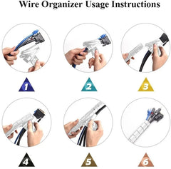 2M/1M Flexible Spiral Cable Wire Protector Cable Organizer Computer Cord Protective Tube Clip Organizer Management Tools 16/10mm 2M/1M Flexible Spiral Cable Wire Protector Cable Organizer Computer Cord Protective Tube Clip Organizer Management Tools 16/10mm
