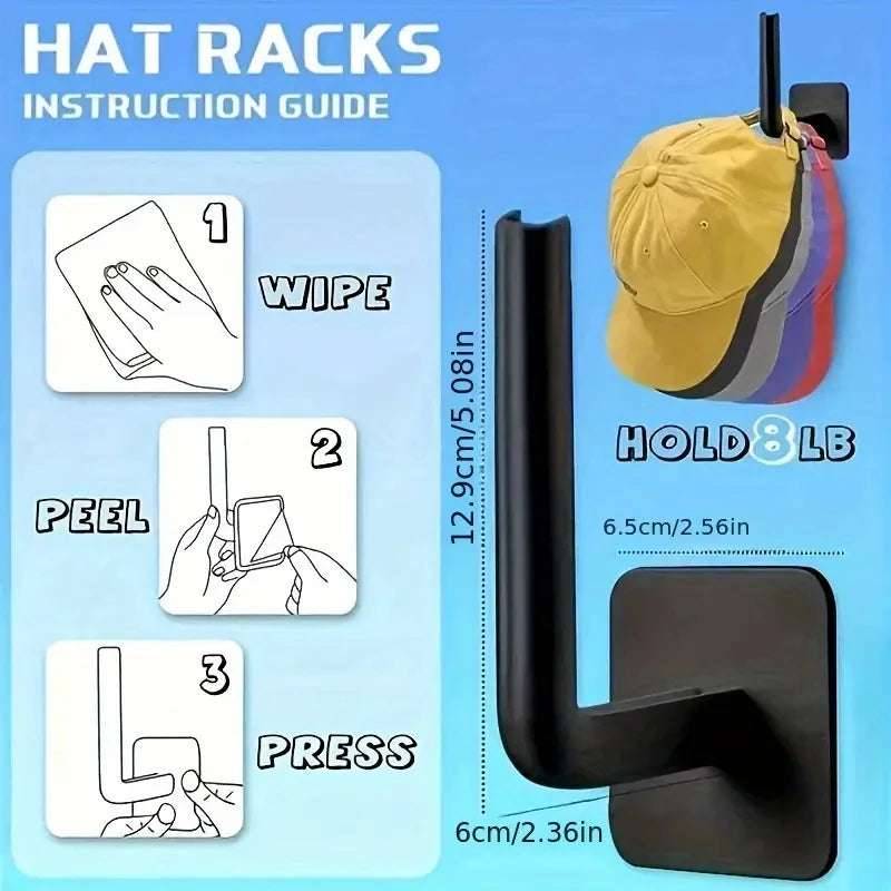 2/4PCS No punching Strong paste hook Shelf Hat rack Adhesive hook 2/4PCS No punching Strong paste hook Shelf Hat rack Adhesive hook