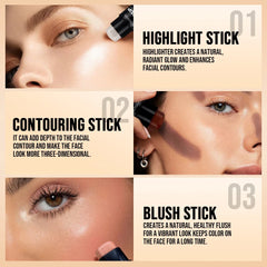1PC Cover Dark Circles and Acne Marks, Concealer Stick, Body Shadow, Nose Shadow, Contour Stick To Create Flawless Makeup 1PC Cover Dark Circles and Acne Marks, Concealer Stick, Body Shadow, Nose Shadow, Contour Stick To Create Flawless Makeup
