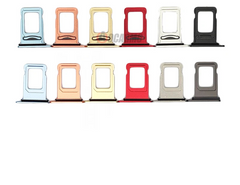 1Pcs/Lot For Apple iPhone XR SIM Card Tray Aluminium Drawer Holder Single Dual Slot Replacement Parts 1Pcs/Lot For Apple iPhone XR SIM Card Tray Aluminium Drawer Holder Single Dual Slot Replacement Parts