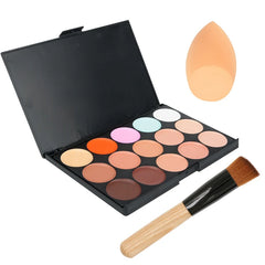 15 Colors Face Concealer Camouflage Cream Contour Palette Maquillaje Profesional Foundation Paleta Concealer 15 Colors Face Concealer Camouflage Cream Contour Palette Maquillaje Profesional Foundation Paleta Concealer