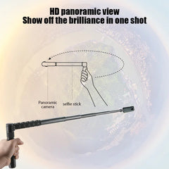 1.2m Ultra-Long Carbon Fiber Invisible Selfie Stick For Insta360 X3/X2/for DJI Action 3/GoPro Camera Invisible Selfie Stick 1.2m Ultra-Long Carbon Fiber Invisible Selfie Stick For Insta360 X3/X2/for DJI Action 3/GoPro Camera Invisible Selfie Stick