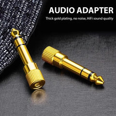 10/5PCS Jack 3.5 To 6.35 Audio Adapter 6.5mm To 3.5mm Converters Male Female Connector Headphone Plug 6.3mm Consumer Electronics 10/5PCS Jack 3.5 To 6.35 Audio Adapter 6.5mm To 3.5mm Converters Male Female Connector Headphone Plug 6.3mm Consumer Electronics