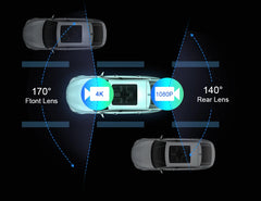 10/11.26 inch Dash Cam 4K Car DVR Wireless Carplay & Android Auto GPS Navigation Video Recorder Dashboard Dual Lens Wifi FM AUX 10/11.26 inch Dash Cam 4K Car DVR Wireless Carplay & Android Auto GPS Navigation Video Recorder Dashboard Dual Lens Wifi FM AUX