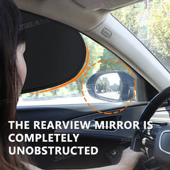 SEAMETAL Electrostatic Sun Visor for Car Side Window 4-Layer Sun Shade Curtains Anti-Glare UV-Blocker Auto Sun Protection Cover SEAMETAL Electrostatic Sun Visor for Car Side Window 4-Layer Sun Shade Curtains Anti-Glare UV-Blocker Auto Sun Protection Cover