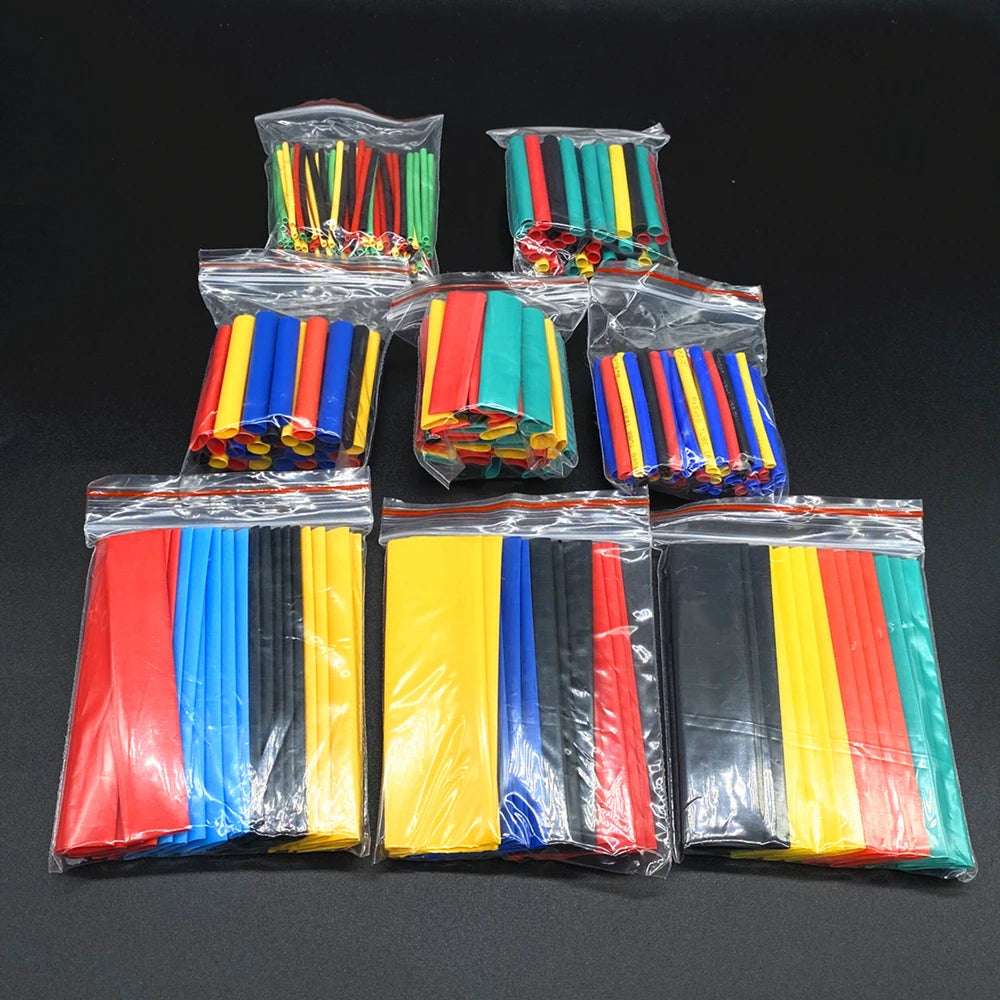 127-750pcs Heat-shrink Tubing Thermoresistant Tube Heat Shrink Wrapping Kit Electrical Connection Wire Cable Insulation Sleeving 127-750pcs Heat-shrink Tubing Thermoresistant Tube Heat Shrink Wrapping Kit Electrical Connection Wire Cable Insulation Sleeving