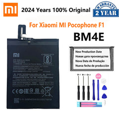 100% Original Xiao mi Replacement Battery BM4E For Xiaomi MI Pocophone Poco F1 battery Authentic Phone Battery 4000mAh 100% Original Xiao mi Replacement Battery BM4E For Xiaomi MI Pocophone Poco F1 battery Authentic Phone Battery 4000mAh