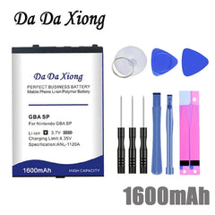 1600mAh Top Battery For Nintendo Gameboy Advance GBA SP GBASP Bateria 1600mAh Top Battery For Nintendo Gameboy Advance GBA SP GBASP Bateria