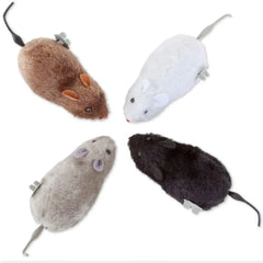 1Pc Funny Lifelike Plush Mouse Running Rat Toy for Cats Dogs Tail Mouse Pets Kids Random Color 1Pc Funny Lifelike Plush Mouse Running Rat Toy for Cats Dogs Tail Mouse Pets Kids Random Color