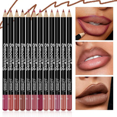 12 pcs Long-Lasting Lipstick Set with Professional Lip Liner Pencil and Matte Lip Gloss for Women Valentine's Day Gifts 12 pcs Long-Lasting Lipstick Set with Professional Lip Liner Pencil and Matte Lip Gloss for Women Valentine's Day Gifts