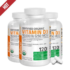 Vitamin D3 10,000IU (250MCG) - Bone, Muscle & Colon Health, Non-GMO, Gluten-Free Vitamin D3 10,000IU (250MCG) - Bone, Muscle & Colon Health, Non-GMO, Gluten-Free