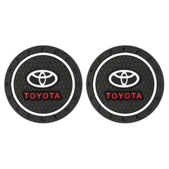 1/2Pcs Car Anti-Slip Silicone Pad Water Cup Holder Drink Coaster Accessories For Toyota Chr Verso Hiace Prius Yaris Trd Corolla 1/2Pcs Car Anti-Slip Silicone Pad Water Cup Holder Drink Coaster Accessories For Toyota Chr Verso Hiace Prius Yaris Trd Corolla