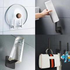 2/4PCS No punching Strong paste hook Shelf Hat rack Adhesive hook 2/4PCS No punching Strong paste hook Shelf Hat rack Adhesive hook