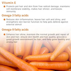 30 Soft Chews Skin & Coat Supplement for Dogs with Omega 3, 9 & Vitamin E For Fur  Health Support(Beef flavor) 30 Soft Chews Skin & Coat Supplement for Dogs with Omega 3, 9 & Vitamin E For Fur  Health Support(Beef flavor)