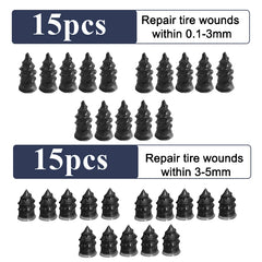 10/30Pcs Car Tyre Repair Rubber Nail Set Universal Car Motorcycle Tyre Repair Nails Truck Scooter Bike Tire Puncture Repair Tool 10/30Pcs Car Tyre Repair Rubber Nail Set Universal Car Motorcycle Tyre Repair Nails Truck Scooter Bike Tire Puncture Repair Tool