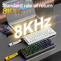 X68HE ATTACK SHARK Magnetic Gaming Keyboard Mechanical Wired for Pro Gaming 0.01mm Rapid Trigg 8000Hz SOCD/Rs 0.125ms 128K Rate X68HE ATTACK SHARK Magnetic Gaming Keyboard Mechanical Wired for Pro Gaming 0.01mm Rapid Trigg 8000Hz SOCD/Rs 0.125ms 128K Rate