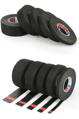 15M 9/15/19/25/32MM Heat-resistant Adhesive Cloth Fabric Tape For Automotive Cable Tape Harness Wiring Loom Electrical Heat Tape 15M 9/15/19/25/32MM Heat-resistant Adhesive Cloth Fabric Tape For Automotive Cable Tape Harness Wiring Loom Electrical Heat Tape