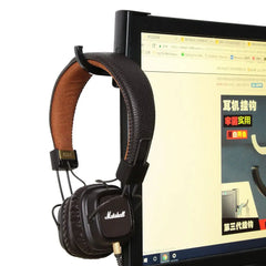 1PC Earphone holder Headphone Headset Hanger Holder Hook With Tape Sticker for Desk PC Display Monitor headphone Accessories 1PC Earphone holder Headphone Headset Hanger Holder Hook With Tape Sticker for Desk PC Display Monitor headphone Accessories