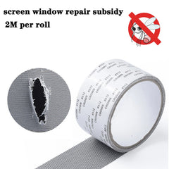 1ps Easy-to-Apply Waterproof Window Screen Repair Tape – Keep Mosquitoes Out with Our Anti-Insect, Self-Adhesive Mesh Patch 1ps Easy-to-Apply Waterproof Window Screen Repair Tape – Keep Mosquitoes Out with Our Anti-Insect, Self-Adhesive Mesh Patch
