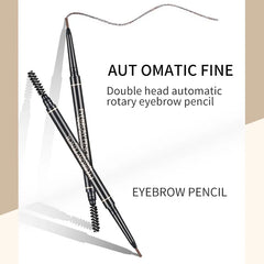1.5mm fine eyebrow pencil with double head automatic rotation, one line eyebrow pencil waterproof and makeup free makeup pen 1.5mm fine eyebrow pencil with double head automatic rotation, one line eyebrow pencil waterproof and makeup free makeup pen