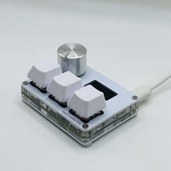 O3C SayoDevice OSU O3C Rapid Trigger Hall Switches Magnetic Pink Switches Keyboard With Knob Screen Copy Paste Shotcut O3C SayoDevice OSU O3C Rapid Trigger Hall Switches Magnetic Pink Switches Keyboard With Knob Screen Copy Paste Shotcut