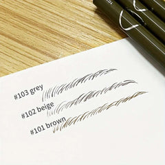 0.008mm Ultra Fine Eyebrow Pen Long Last Smudge Proof Waterproof Sweat-Proof High Pigmented Easy Applying Liquid Eye Brow Pencil 0.008mm Ultra Fine Eyebrow Pen Long Last Smudge Proof Waterproof Sweat-Proof High Pigmented Easy Applying Liquid Eye Brow Pencil