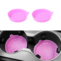 2/4pcs Car Cup Holder Coaster Silicone Cup Holder Insert Universal Non-Slip Cup Holders Car Accessories Interior Silent Cup Pad 2/4pcs Car Cup Holder Coaster Silicone Cup Holder Insert Universal Non-Slip Cup Holders Car Accessories Interior Silent Cup Pad