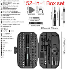 Precision Screwdriver Set, Laptop Tool Kit, 152/25 in 1 Professional Computer Screwdriver Repair Kit T5 T6 Torx Screwdriver Precision Screwdriver Set, Laptop Tool Kit, 152/25 in 1 Professional Computer Screwdriver Repair Kit T5 T6 Torx Screwdriver