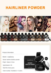 14 Color Hair Line Powder Black Root Up Natural Instant Waterproof Hairline Shadow Concealer Coverage Paint Repair Fill In Hair 14 Color Hair Line Powder Black Root Up Natural Instant Waterproof Hairline Shadow Concealer Coverage Paint Repair Fill In Hair